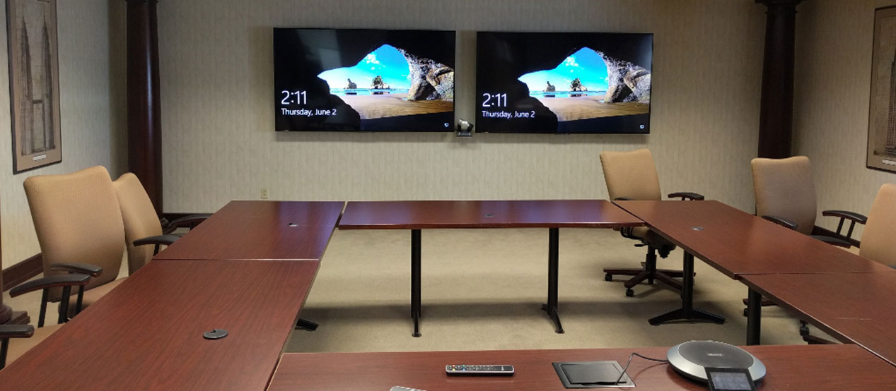 training room av system upgrade conference room