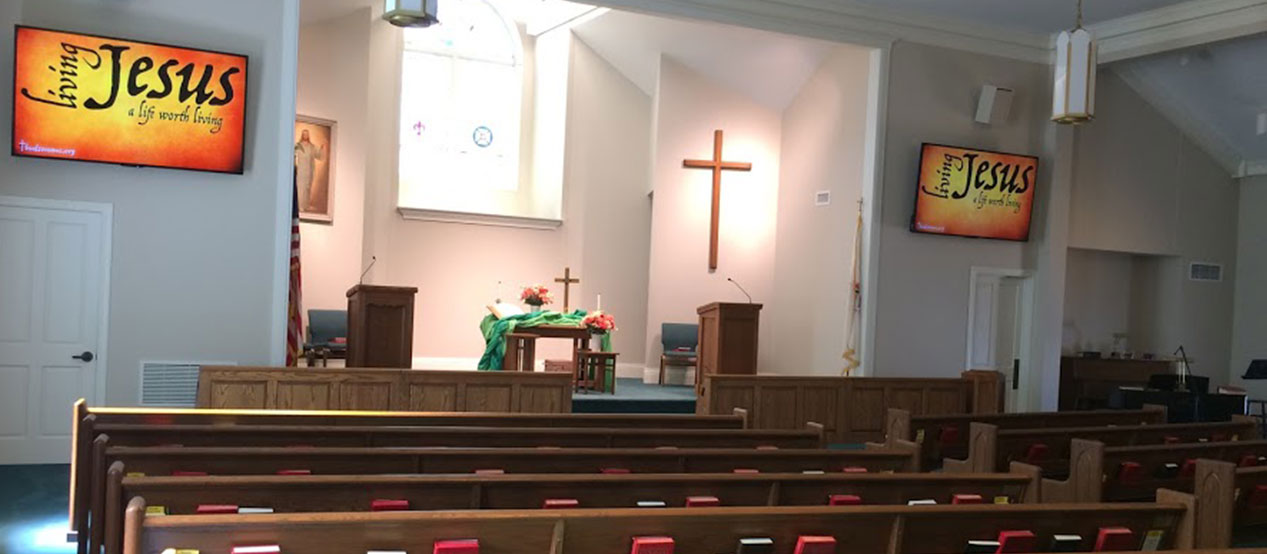 video presentation system in church 